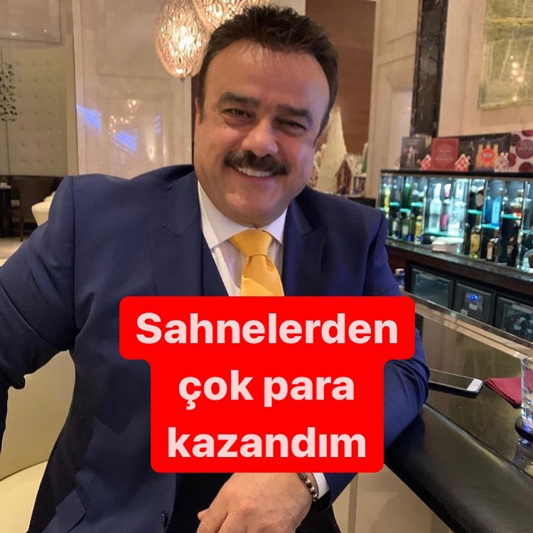 bulent serttas sahnelerden cok para kazandim dedi